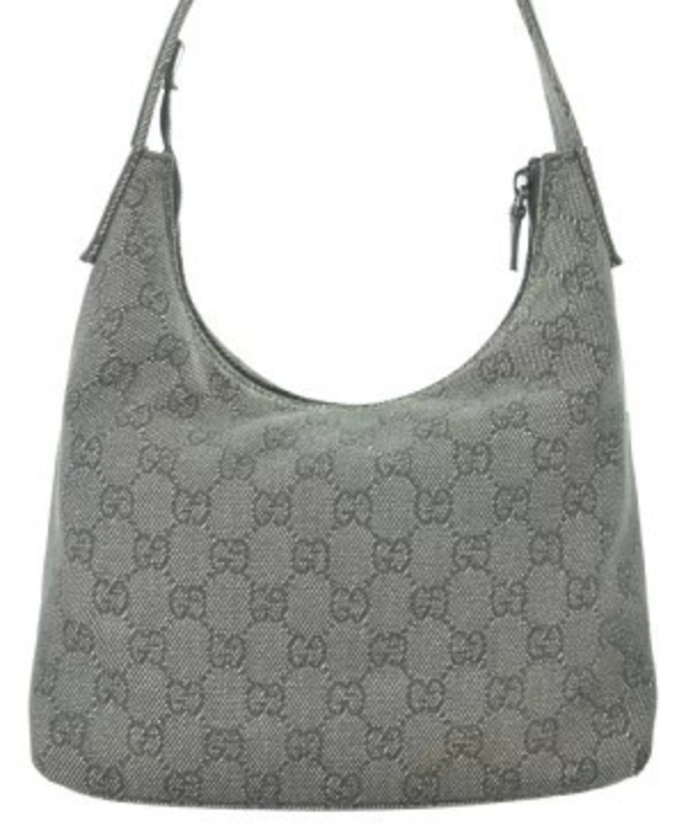 Gucci All Black Shoulder pattern Bag over Black